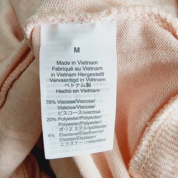 J. Crew Faux Wrap Sweater Soft Baby Pink NWT - Picture 5 of 5